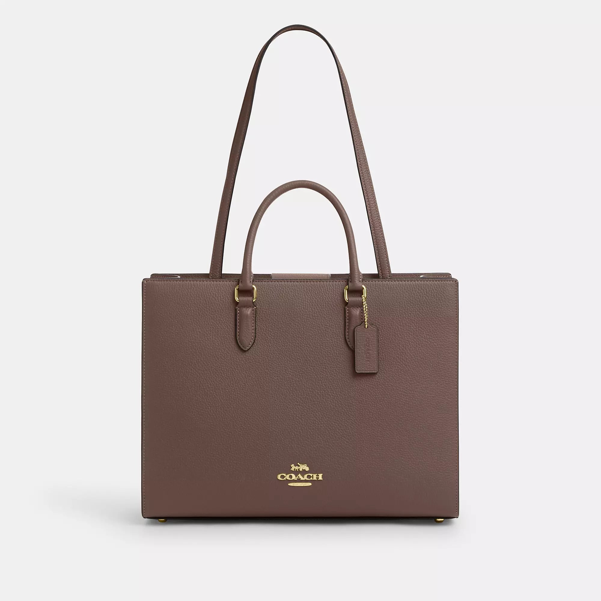 Сумка-тоут Maggie от Coach Outlet, цвет gold/dark stone
Сумка-тоут Maggie от Coach Outlet, цвет gold/dark stone