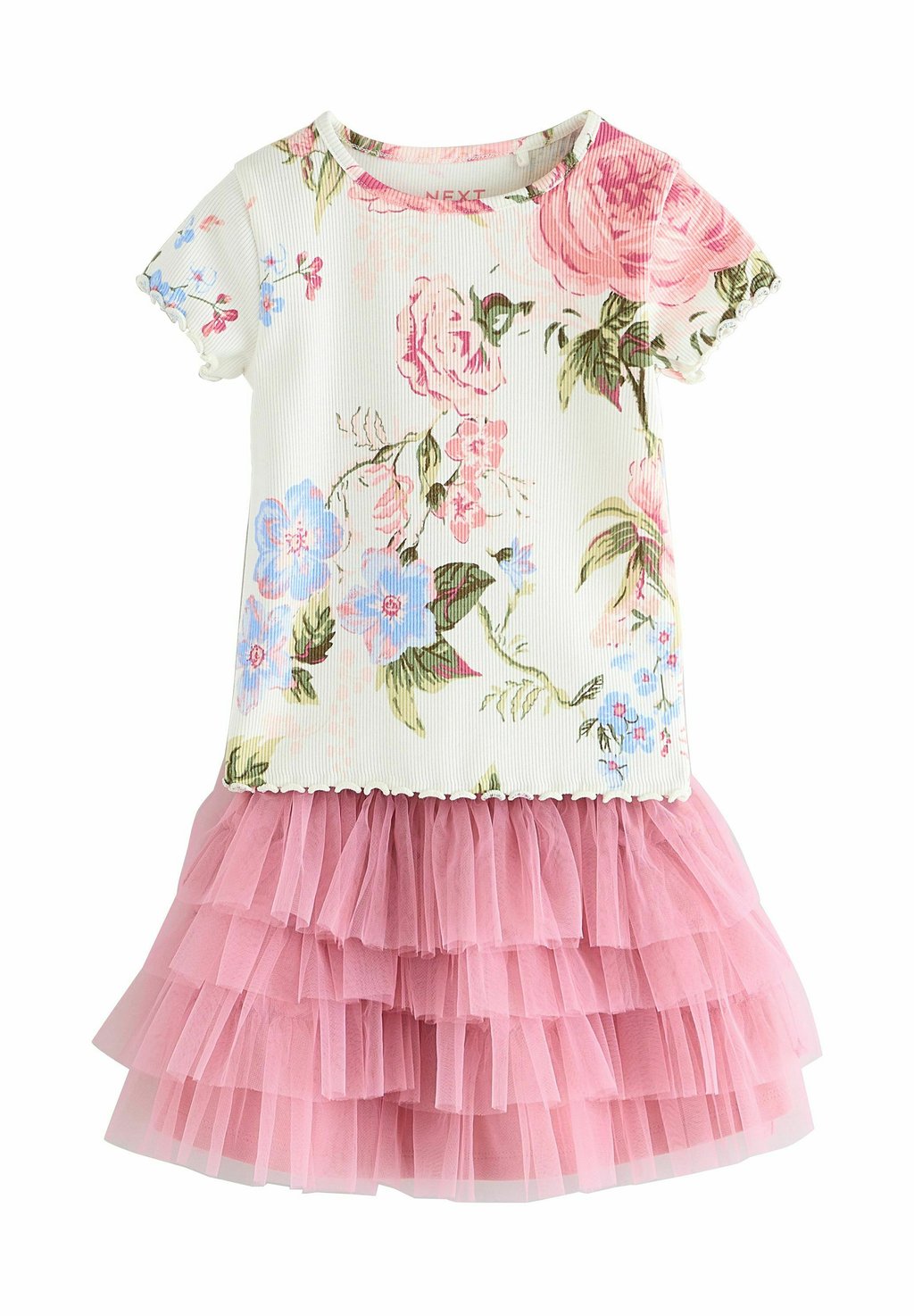 Футболка с принтом REGULAR FIT -SET Next, фуксия 
Футболка с принтом REGULAR FIT -SET Next, фуксия