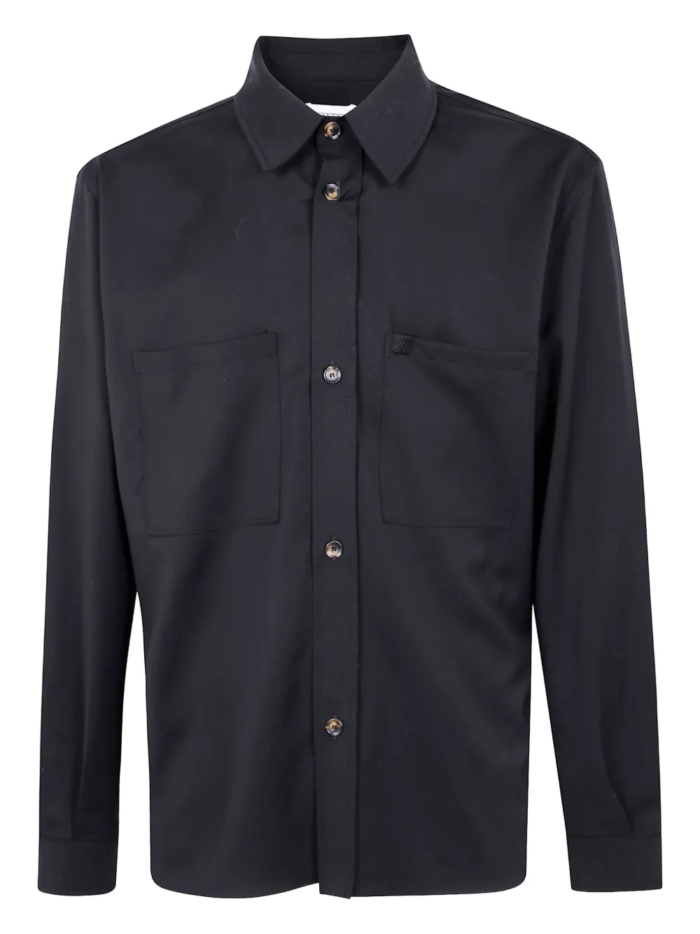 Рубашка из шерсти с накладными карманами Laneus, черный
Рубашка из шерсти с накладными карманами Laneus, черный