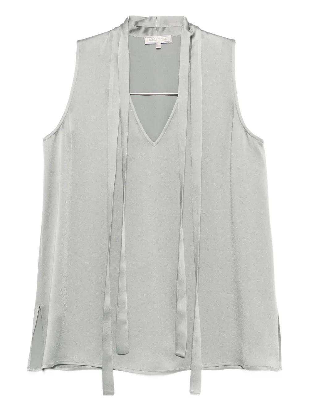 Блузка Abelia с галстуком на шее Antonelli, серый
Блузка Abelia с галстуком на шее Antonelli, серый