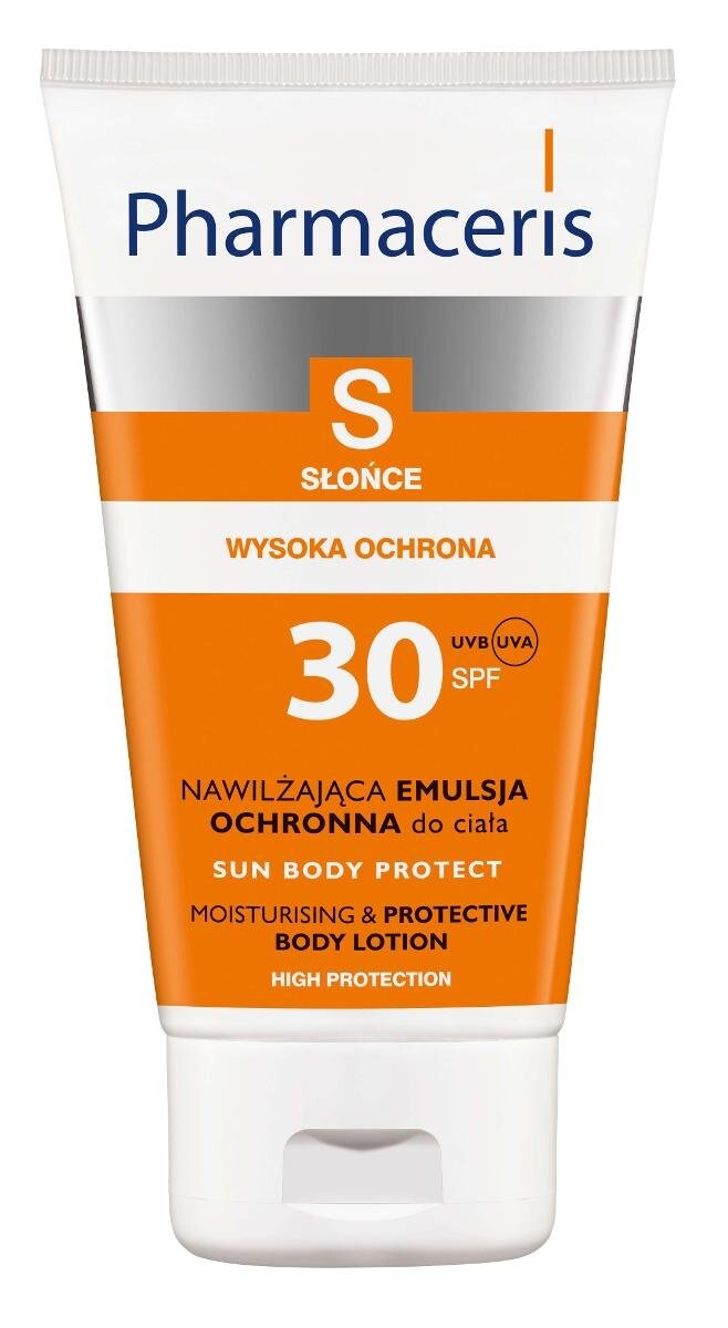 Pharmaceris, S, защитная эмульсия для тела, SPF 30, 150 мл
Pharmaceris, S, защитная эмульсия для тела, SPF 30, 150 мл