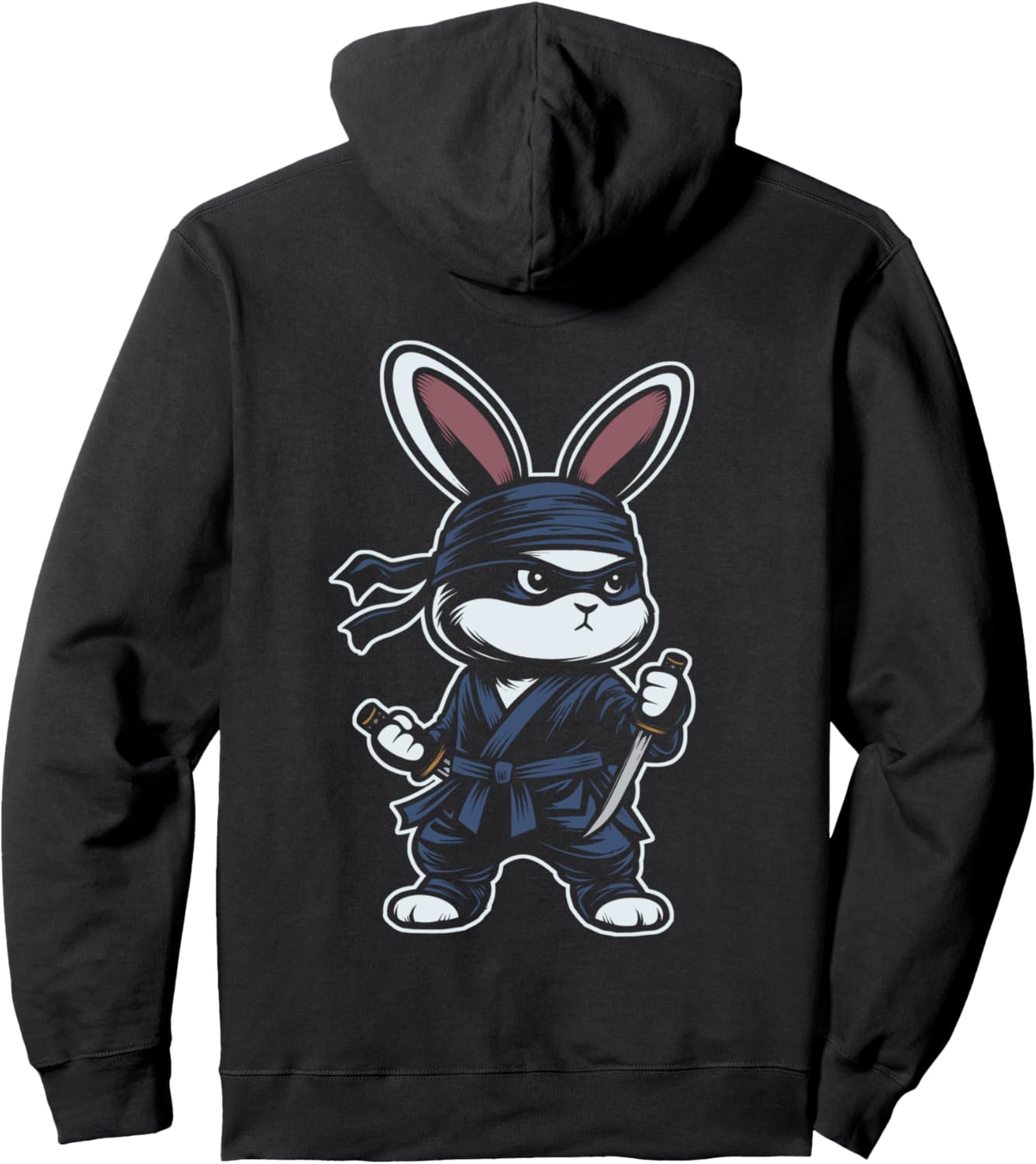 Худи с изображением кролика-ниндзя Japanese Martial Arts Bunnies Ninja Hare, черный
Худи с изображением кролика-ниндзя Japanese Martial Arts Bunnies Ninja Hare, черный