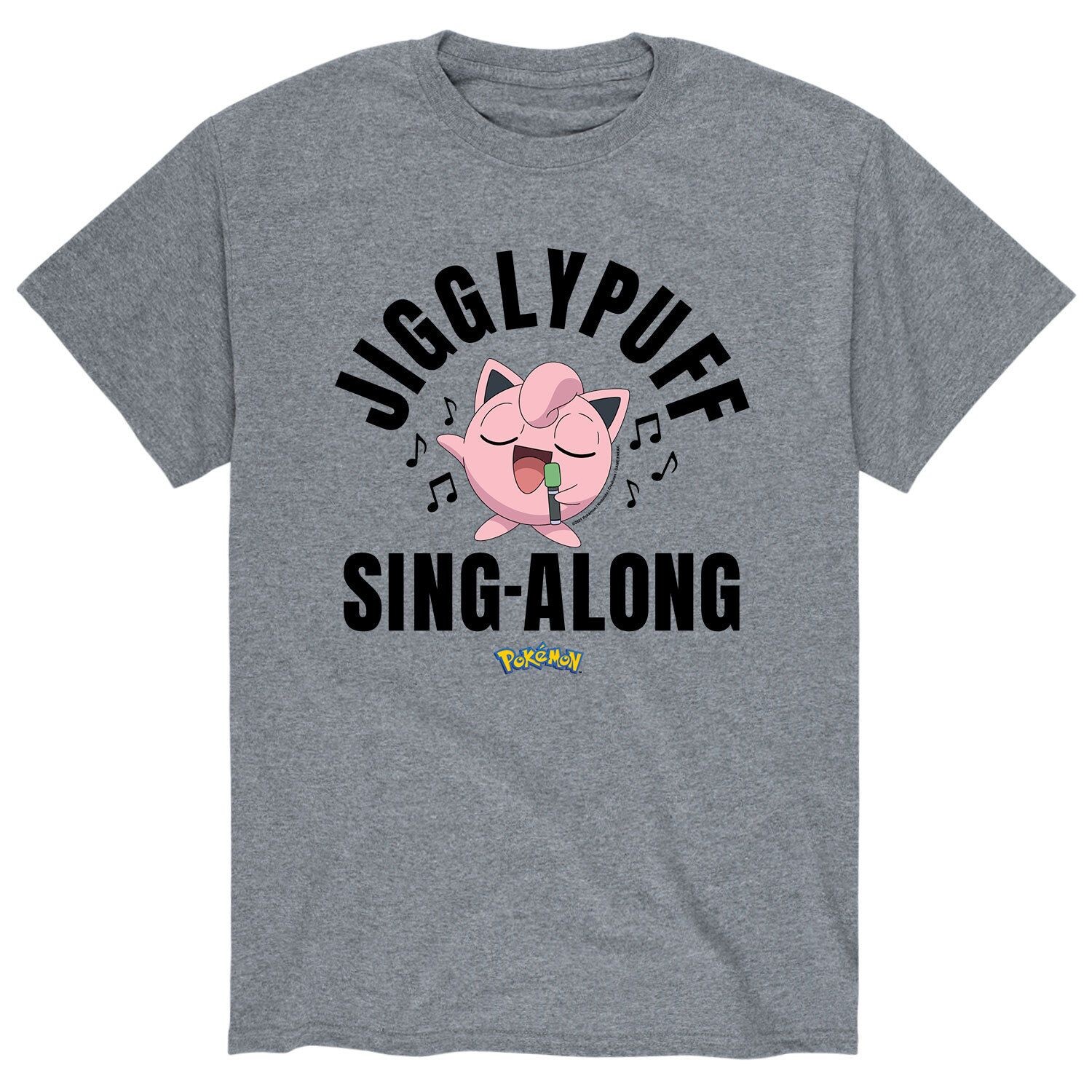 Мужская футболка с надписью Pokémon Jigglypuff Sing-Along Licensed Character
Мужская футболка с надписью Pokémon Jigglypuff Sing-Along Licensed Character