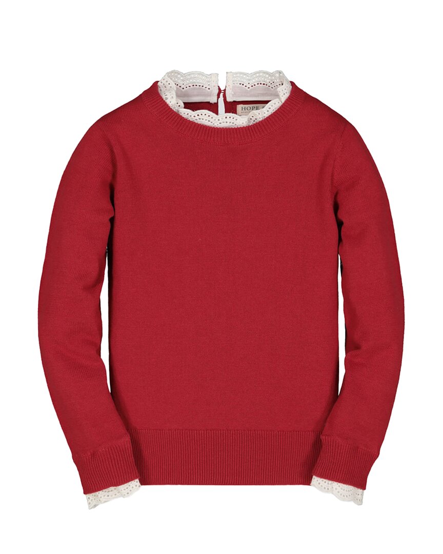 Свитер Hope & Henry с декоративной отделкой, белый
Свитер Hope & Henry с декоративной отделкой, белый