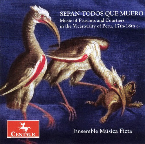 CD диск Herrera / Cascante / Duron / Marin / Anon: Sepan Todos Que Muero
CD диск Herrera / Cascante / Duron / Marin / Anon: Sepan Todos Que Muero