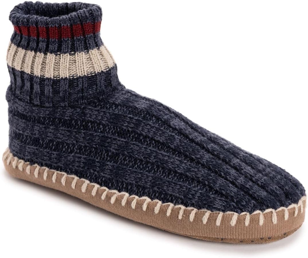 Тапочки MUK LUKS для мужчин с манжетой, синий
Тапочки MUK LUKS для мужчин с манжетой, синий