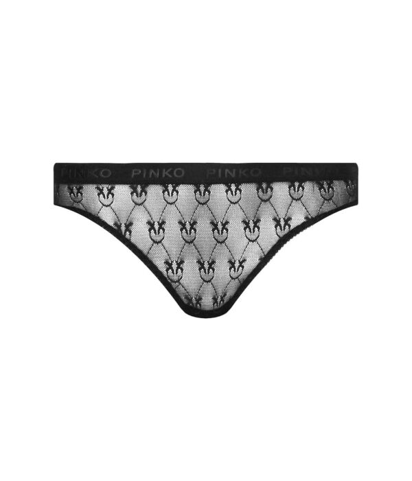 Трусы женские Pinko слипы кружевные с логотипом бренда 3 шт, черный
Трусы женские Pinko слипы кружевные с логотипом бренда 3 шт, черный