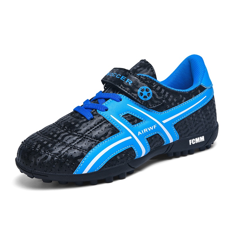 Футбольные бутсы детские, нескользящие, износостойкие, дышащие, с низким верхом FCMM, черный/синий
Футбольные бутсы детские, нескользящие, износостойкие, дышащие, с низким верхом FCMM, черный/синий
