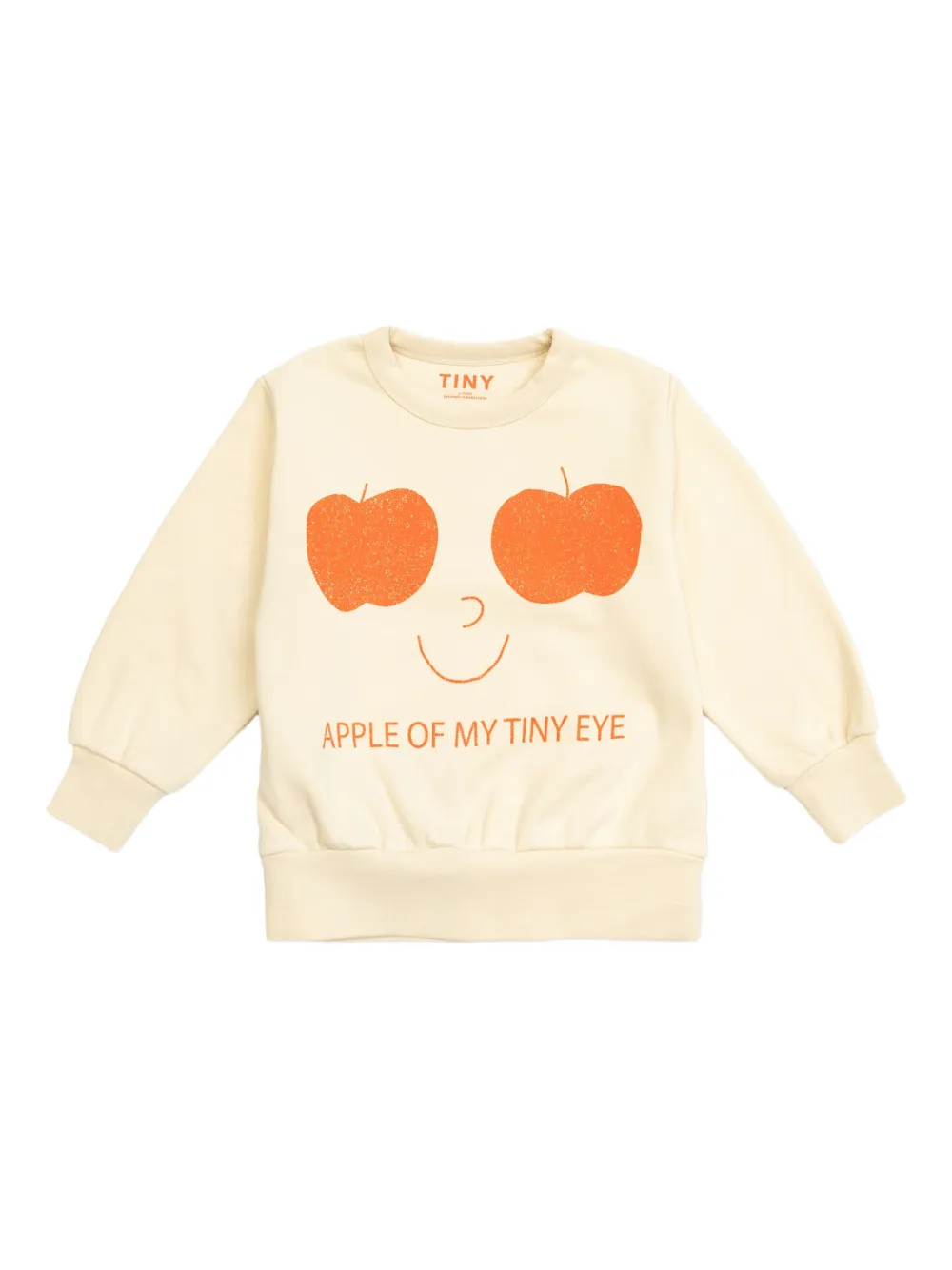 Толстовка с принтом «Яблочные глаза» Tiny Cottons, нейтральный
Толстовка с принтом «Яблочные глаза» Tiny Cottons, нейтральный
