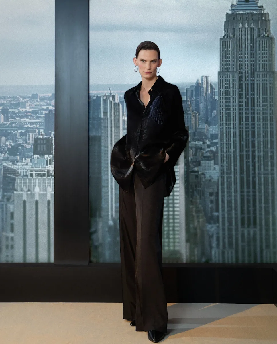 Женские широкие однотонные брюки Woman Limited El Corte Inglés, черный
Женские широкие однотонные брюки Woman Limited El Corte Inglés, черный