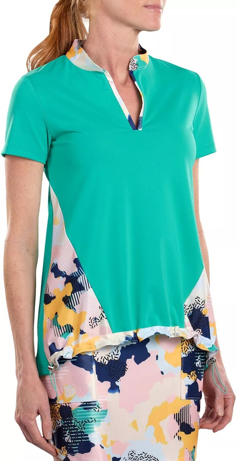 Женская рубашка для гольфа SwingDish Scarlett с коротким рукавом, зеленый
Женская рубашка для гольфа SwingDish Scarlett с коротким рукавом, зеленый