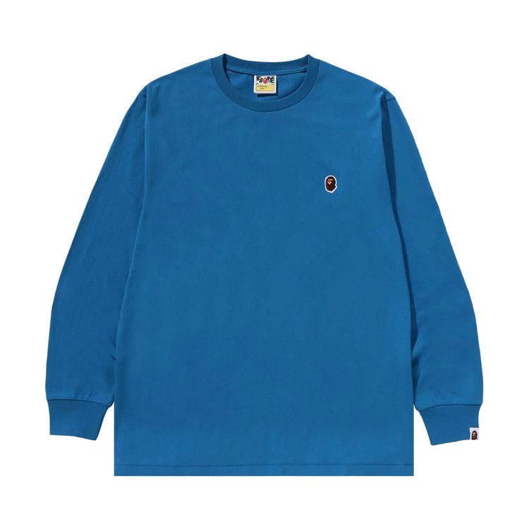 Футболка BAPE One Point Long-Sleeve Tee, Blue
Футболка BAPE One Point Long-Sleeve Tee, Blue