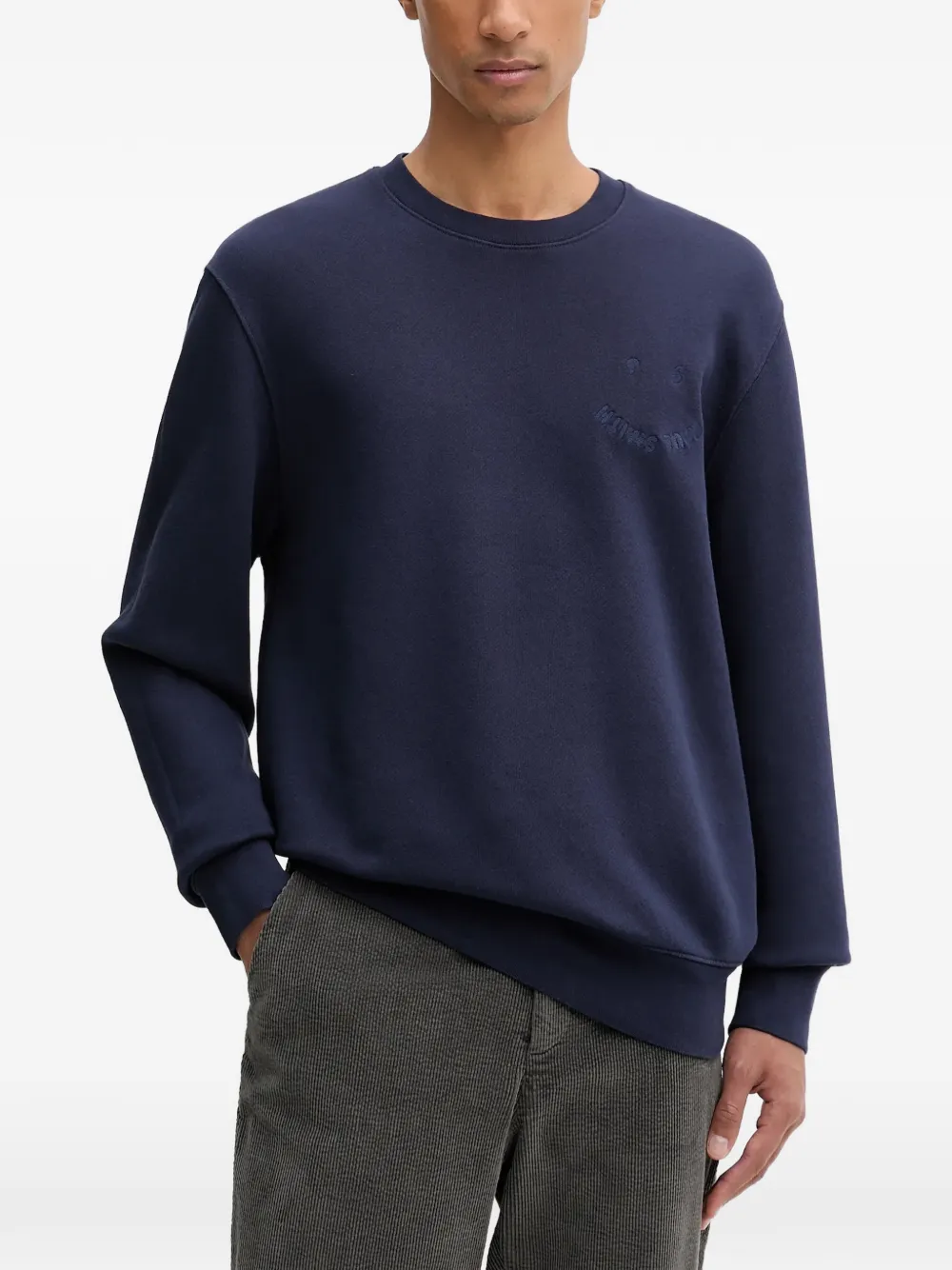 Свитшот с вышитым логотипом Ps Paul Smith, синий
Свитшот с вышитым логотипом Ps Paul Smith, синий