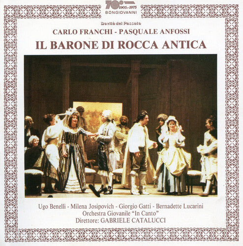 CD диск Anfossi / Lucarini / Gatti / Benelli: Il Barone Di Rocca Antica
CD диск Anfossi / Lucarini / Gatti / Benelli: Il Barone Di Rocca Antica