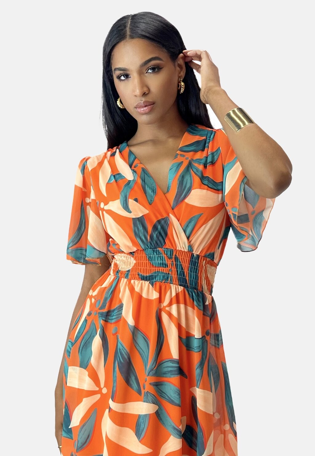 Платье макси Elara, оранжевый
Платье макси Elara, оранжевый