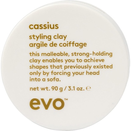 Глина для укладки волос Cassius Styling Clay — придает текстуру и сохраняет укладку надолго Evo
Глина для укладки волос Cassius Styling Clay — придает текстуру и сохраняет укладку надолго Evo