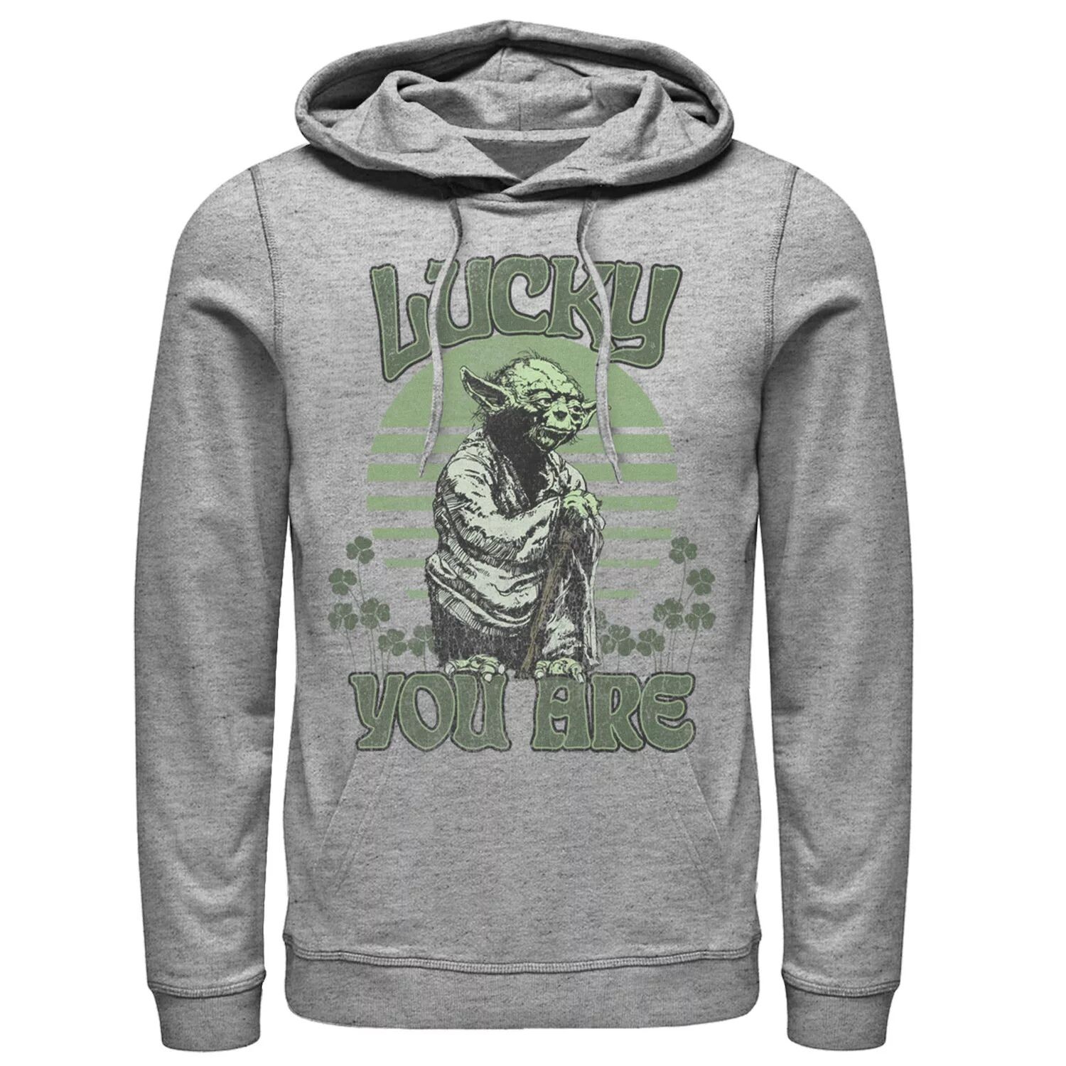 Мужская толстовка с капюшоном в стиле «Звездные войны Йода Lucky You Are Retro St. Patty» Licensed Character
Мужская толстовка с капюшоном в стиле «Звездные войны Йода Lucky You Are Retro St. Patty» Licensed Character
