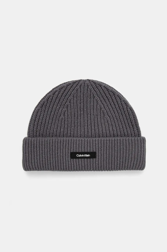Шерстяная шапка Calvin Klein, серый
Шерстяная шапка Calvin Klein, серый