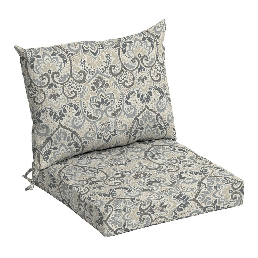 Arden Selections Aurora Damask Набор подушек для уличного обеденного стула, серый
Arden Selections Aurora Damask Набор подушек для уличного обеденного стула, серый