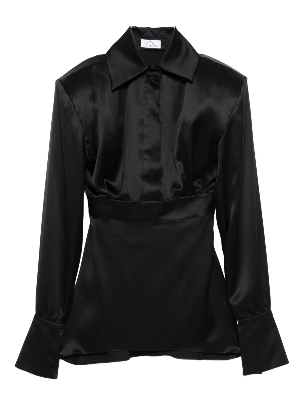 Платье мини с воротником-рубашкой Vestiaire d'un Oiseau Libre, черный
Платье мини с воротником-рубашкой Vestiaire d'un Oiseau Libre, черный