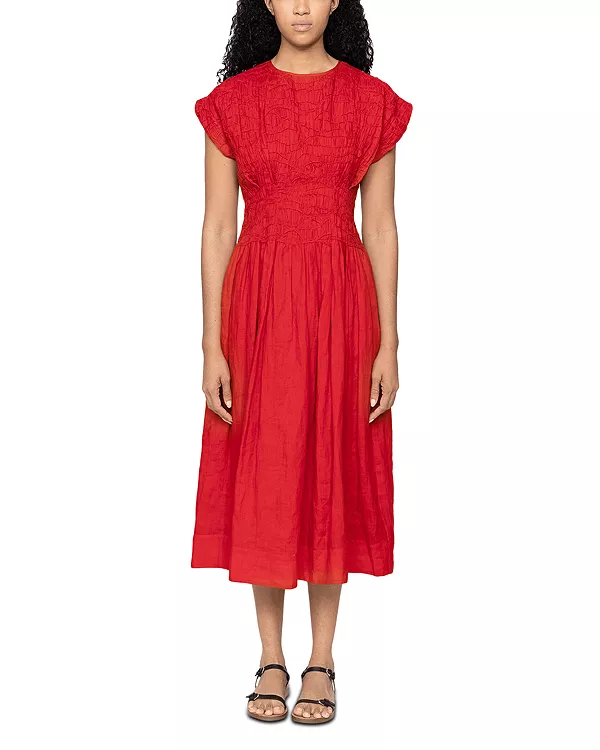 Платье миди Imogen однотонного цвета Sea, красный
Платье миди Imogen однотонного цвета Sea, красный