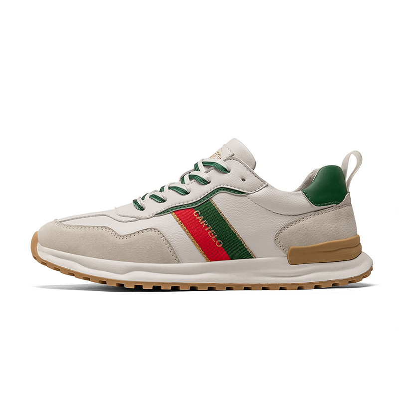 Кроссовки Ah-Gan Low-Top Casual Shoes мужские CARTELO, бежевый зеленый
Кроссовки Ah-Gan Low-Top Casual Shoes мужские CARTELO, бежевый зеленый