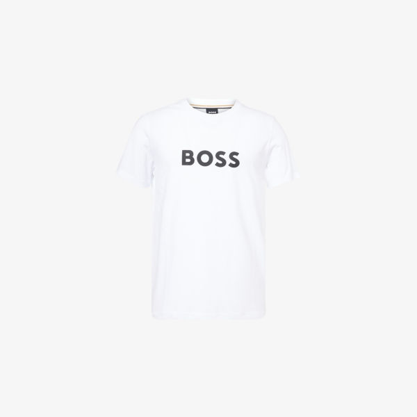 Футболка Boss Brand-Print, белый
Футболка Boss Brand-Print, белый