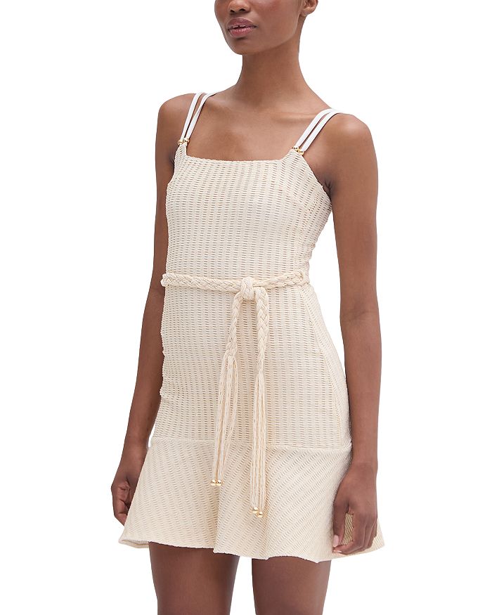 Мини-платье с поясом-веревкой PatBO, слоновая кость/кремовый
Мини-платье с поясом-веревкой PatBO, слоновая кость/кремовый