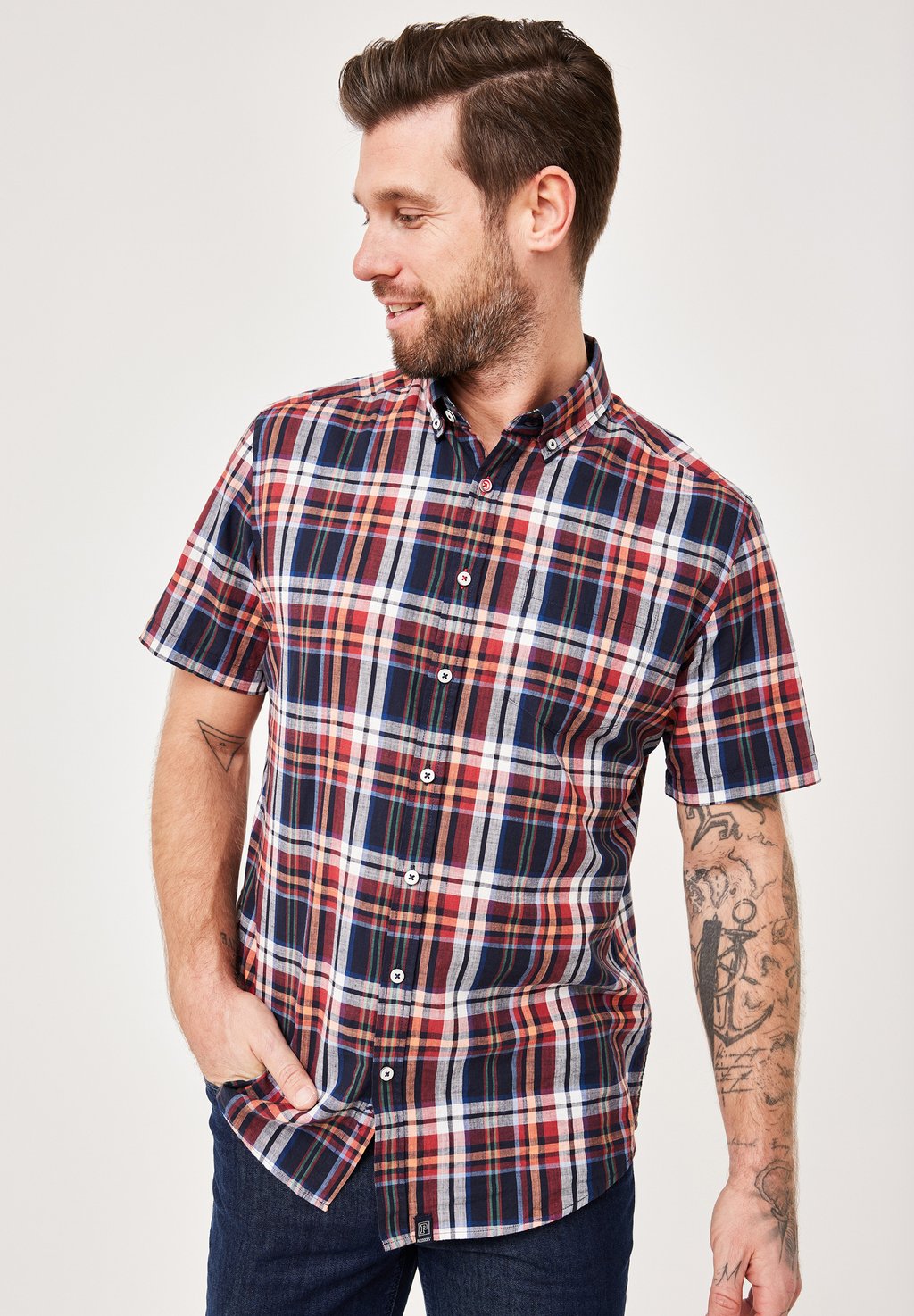 Рубашка MIT KURZARM Paddock's, красный
Рубашка MIT KURZARM Paddock's, красный