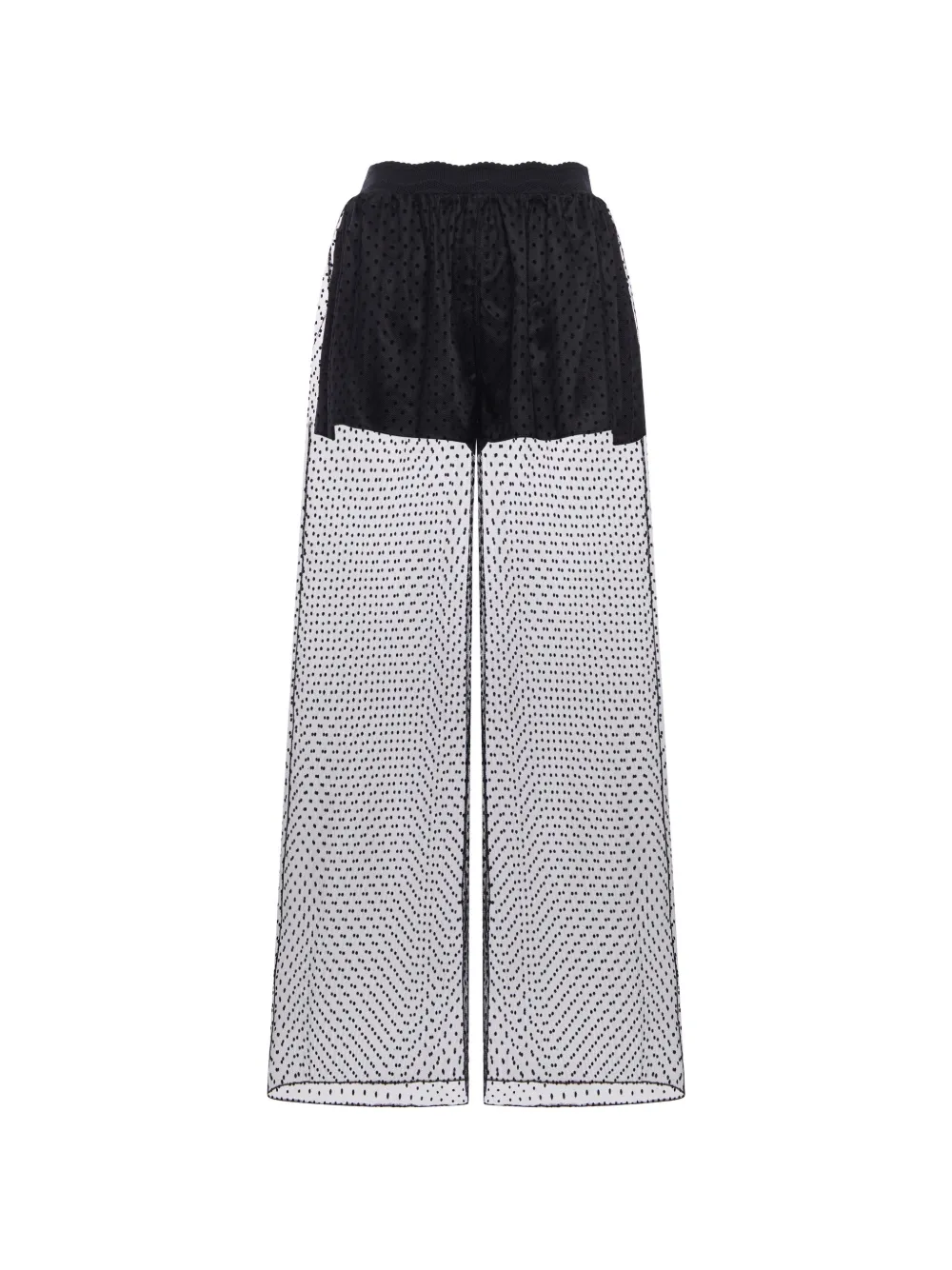 Брюки в горошек Alaia, черный
Брюки в горошек Alaia, черный