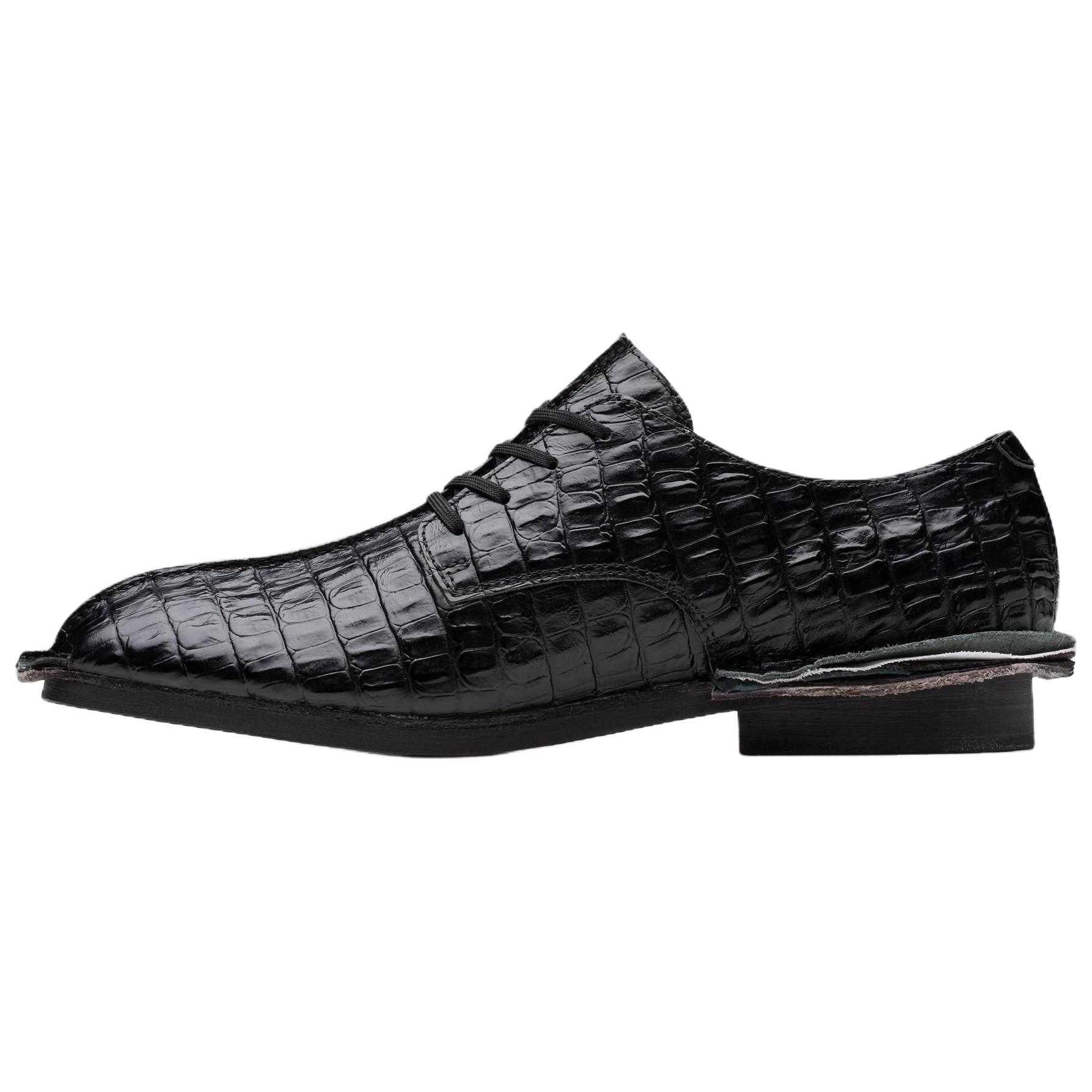 Туфли derby с тиснением под крокодила Clarks, черный
Туфли derby с тиснением под крокодила Clarks, черный