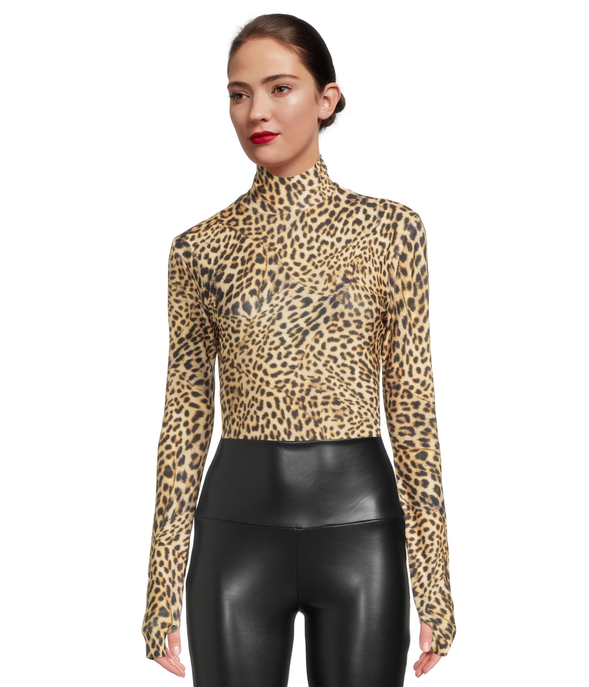 Топ Norma Kamali Slim Fit Long Sleeve Turtle Top, Cheetah Patch
Топ Norma Kamali Slim Fit Long Sleeve Turtle Top, Cheetah Patch