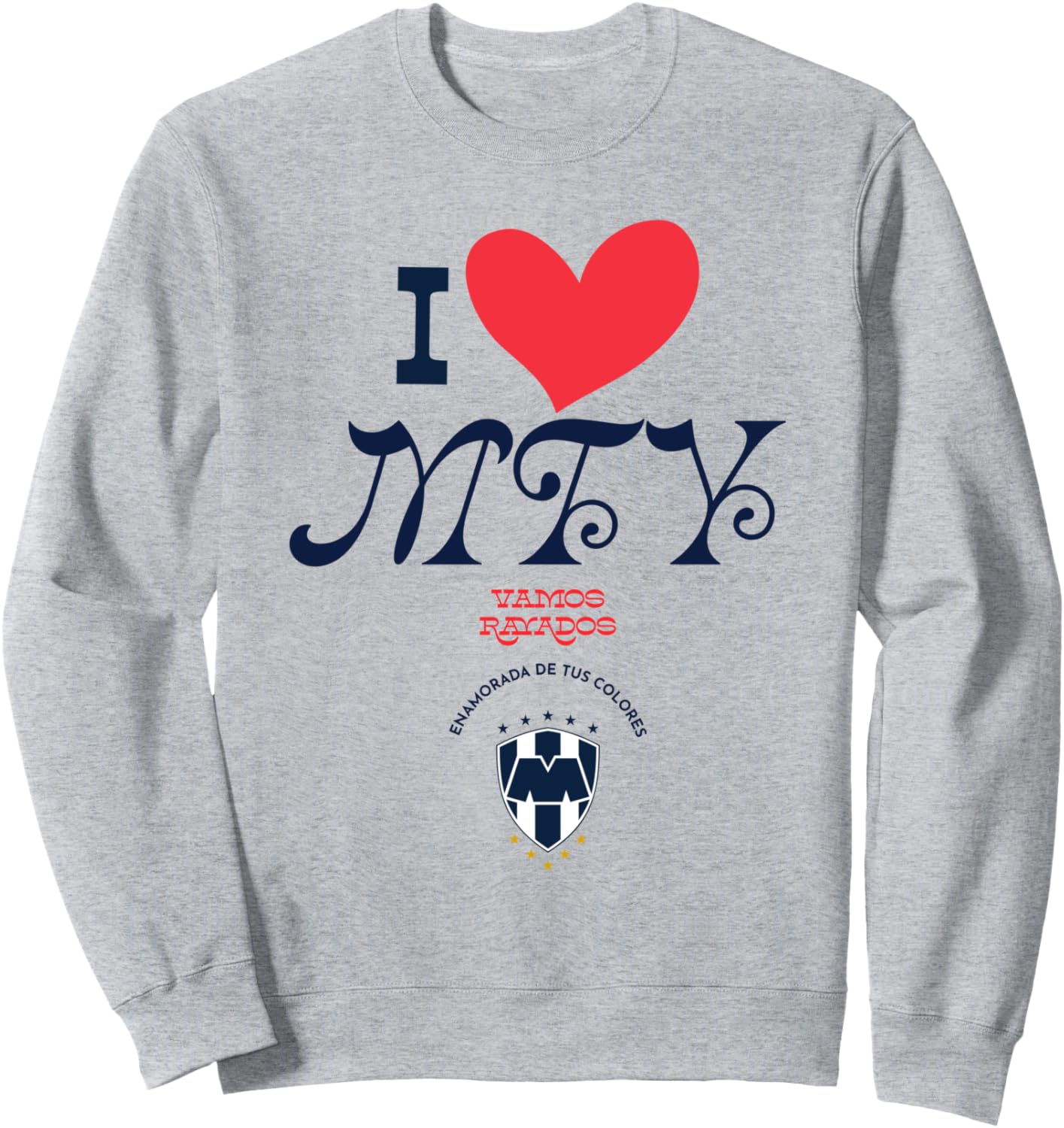 Толстовка из лимитированной коллекции Rayados de Monterrey Rayados N, серый
Толстовка из лимитированной коллекции Rayados de Monterrey Rayados N, серый