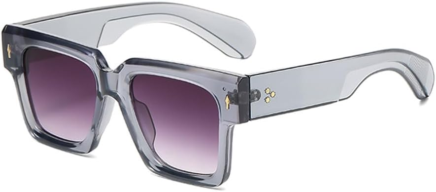 Солнцезащитные очки с большой оправой UV400, металлические заклепки, для мужчин и женщин, для занятий спортом на открытом воздухе, бега и путешествий Generic, Grey Gradient Grey
Солнцезащитные очки с большой оправой UV400, металлические заклепки, для мужчин и женщин, для занятий спортом на открытом воздухе, бега и путешествий Generic, Grey Gradient Grey