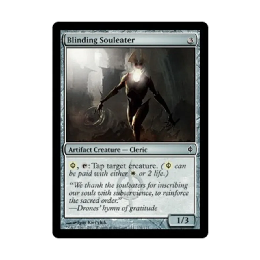 CCG Ослепляющий пожиратель душ (клавиша C), MTG - New Phyrexia
CCG Ослепляющий пожиратель душ (клавиша C), MTG - New Phyrexia