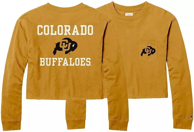 Хлопковая футболка миди с длинными рукавами League-Legacy Colorado Buffaloes Gold Clothesline
Хлопковая футболка миди с длинными рукавами League-Legacy Colorado Buffaloes Gold Clothesline