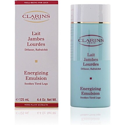 Lait Jambes Lourdes Энергетическая эмульсия успокаивает усталые ноги 125 мл, Clarins
Lait Jambes Lourdes Энергетическая эмульсия успокаивает усталые ноги 125 мл, Clarins