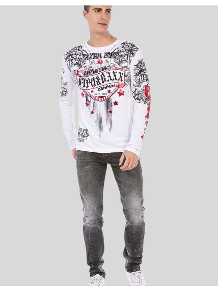 Функциональный лонгслив Cipo & Baxx, белый
Функциональный лонгслив Cipo & Baxx, белый