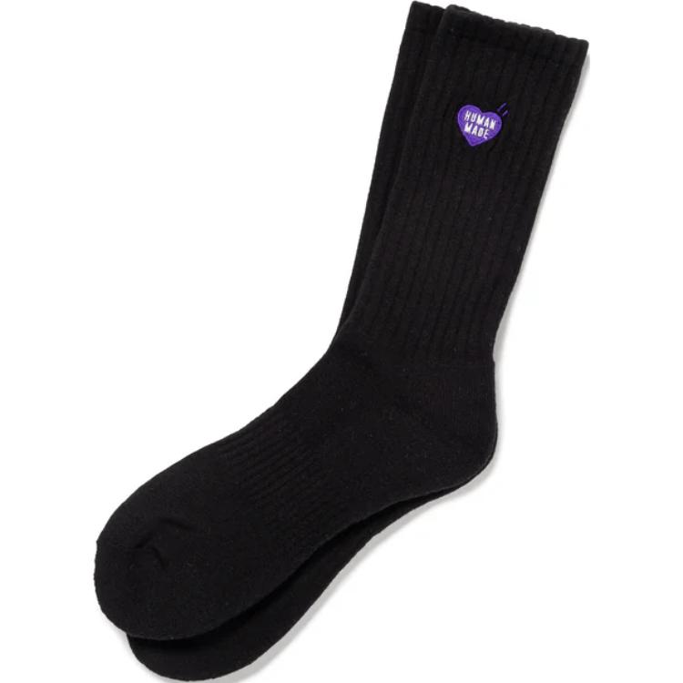 Носки с вышивкой Heart HUMAN MADE, черный
Носки с вышивкой Heart HUMAN MADE, черный