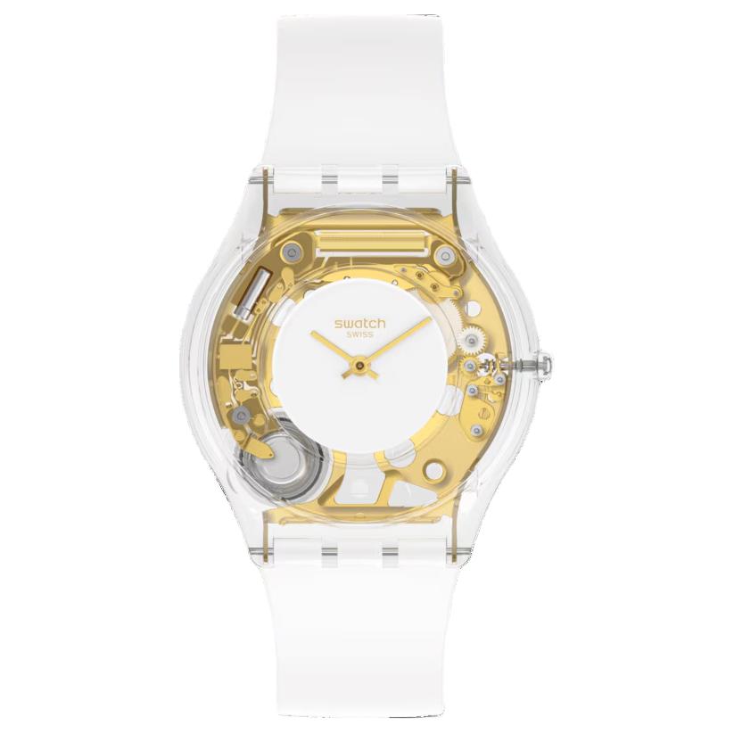 SWATCH Unisex 34mm White Watch SS08K106-S14
SWATCH Unisex 34mm White Watch SS08K106-S14