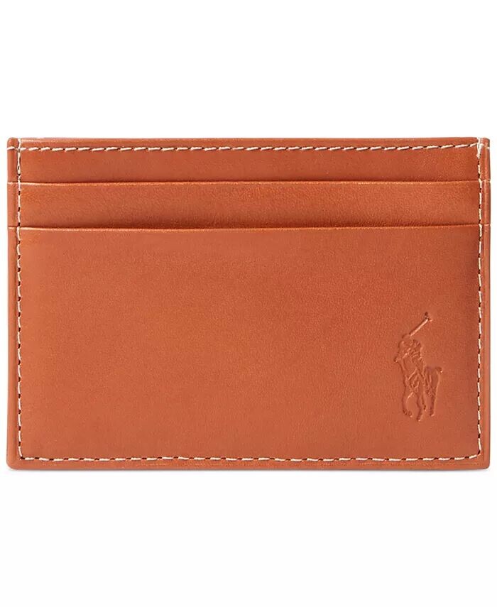 Мужской футляр для визиток и зажим для денег из полированной кожи Polo Ralph Lauren, коричневый
Мужской футляр для визиток и зажим для денег из полированной кожи Polo Ralph Lauren, коричневый