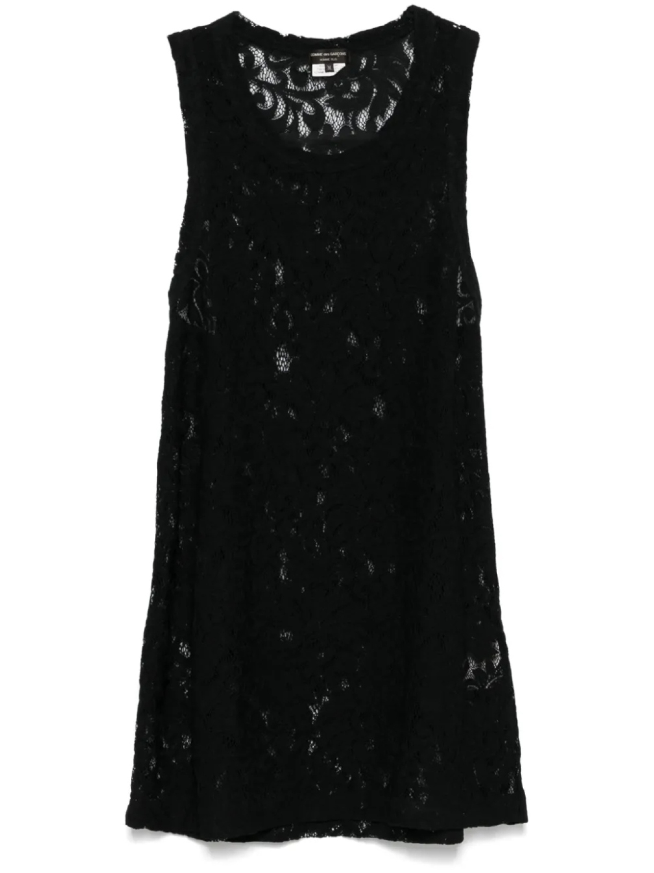 Майка Comme des Garçons Homme Plus с цветочным кружевом, черный
Майка Comme des Garçons Homme Plus с цветочным кружевом, черный