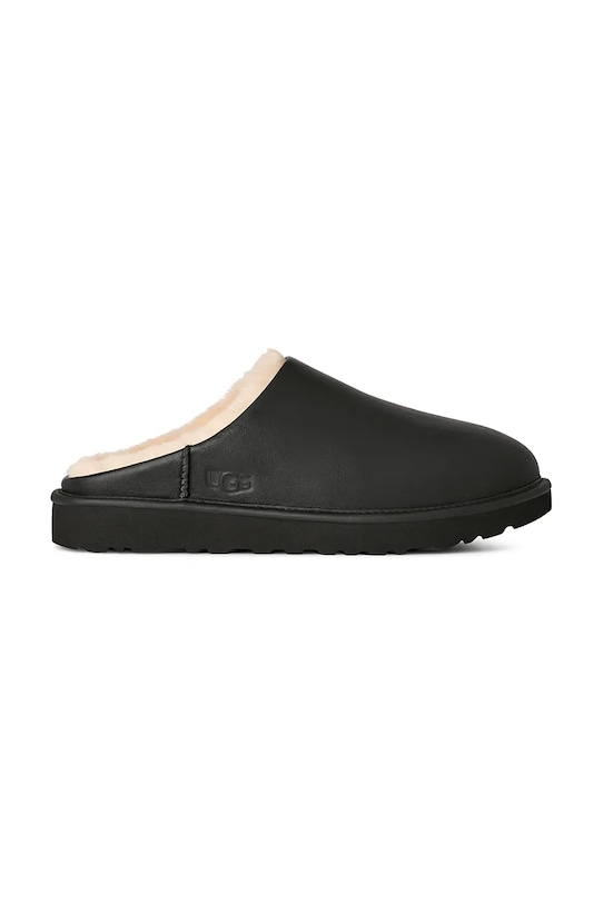 Тапочки Classic Slip-On Noir из кожи Ugg, черный
Тапочки Classic Slip-On Noir из кожи Ugg, черный