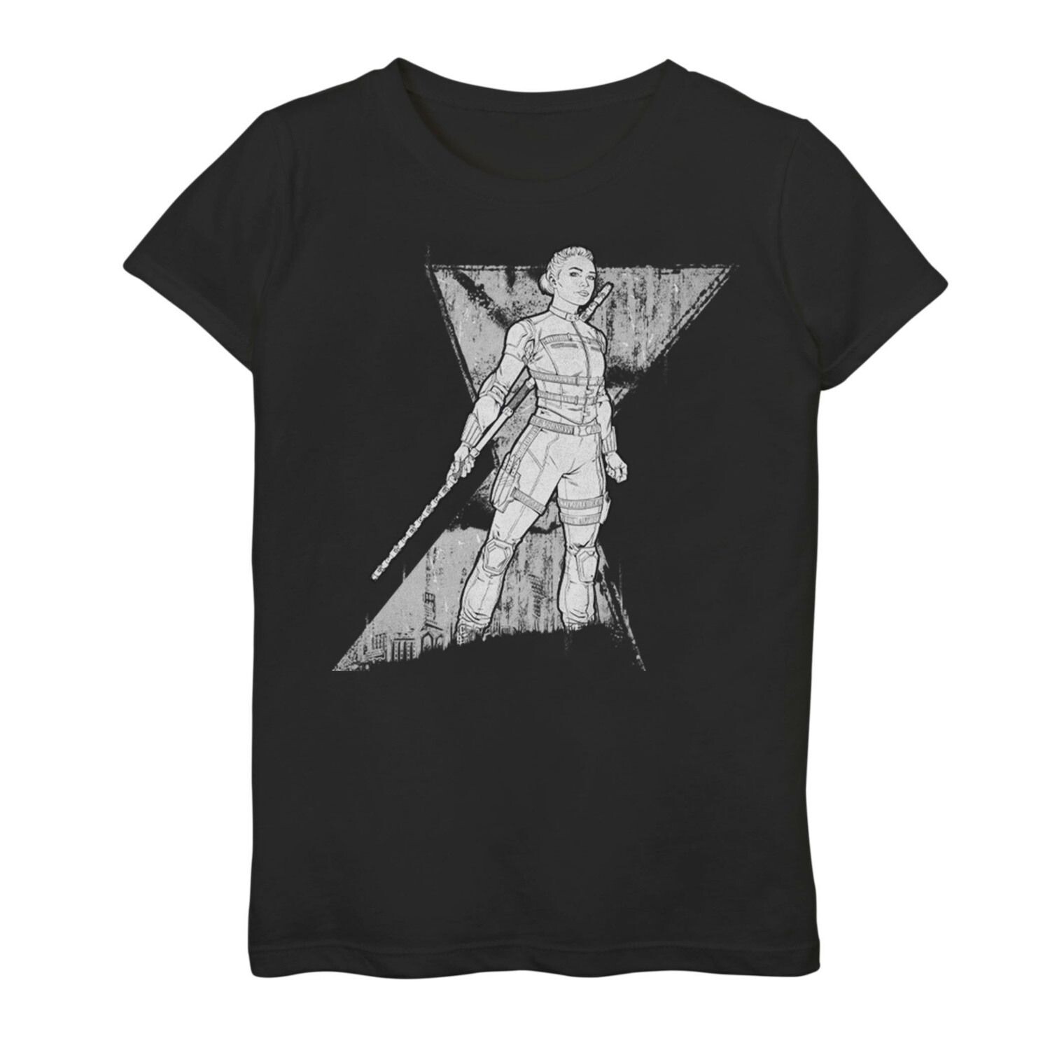 Футболка с рисунком и логотипом Marvel Black Widow Yelena для девочек 7–16 лет Marvel
Футболка с рисунком и логотипом Marvel Black Widow Yelena для девочек 7–16 лет Marvel