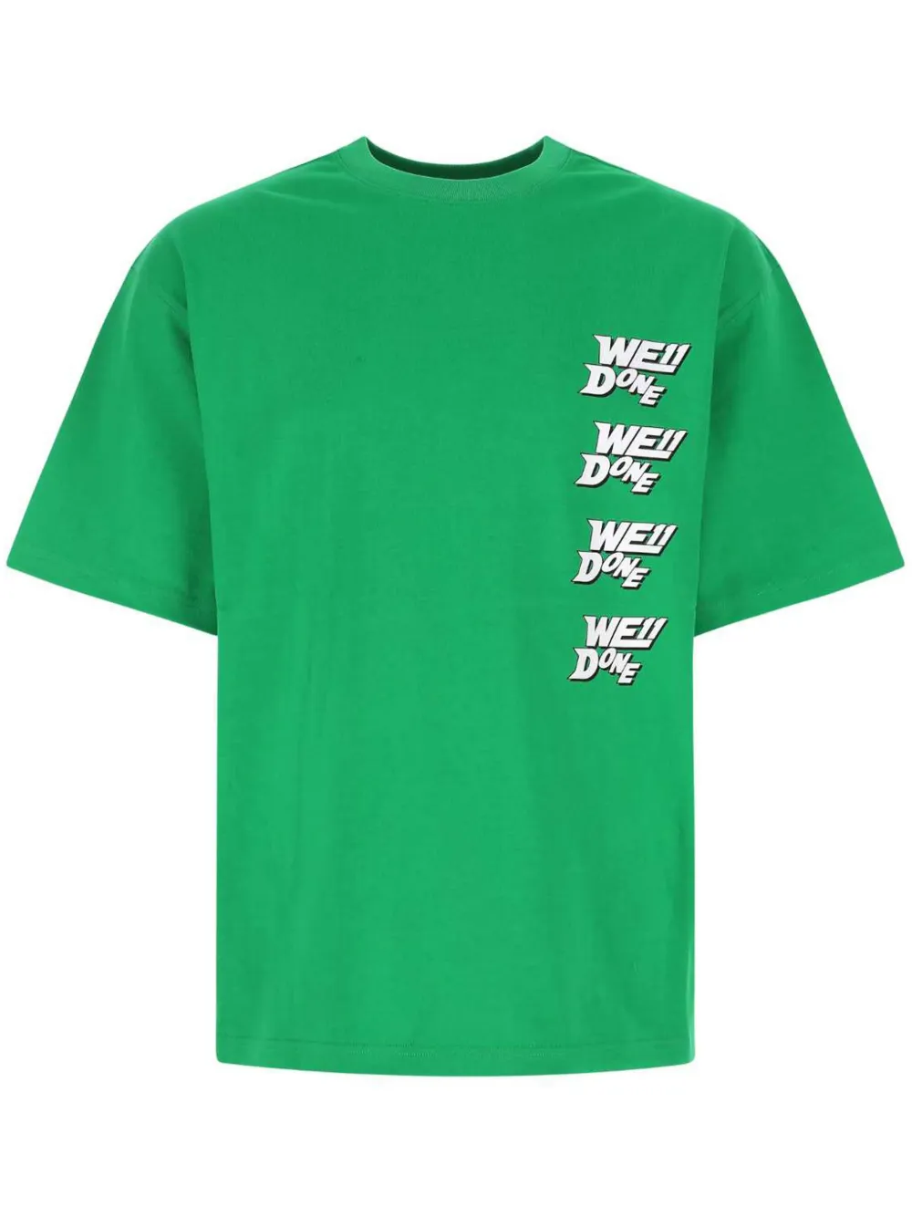 Футболка с логотипом We11done, зеленый
Футболка с логотипом We11done, зеленый