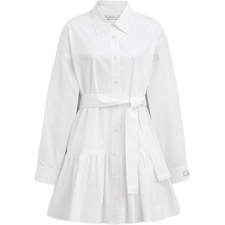 SS24 Платье с длинными рукавами женское белое COACH
SS24 Платье с длинными рукавами женское белое COACH