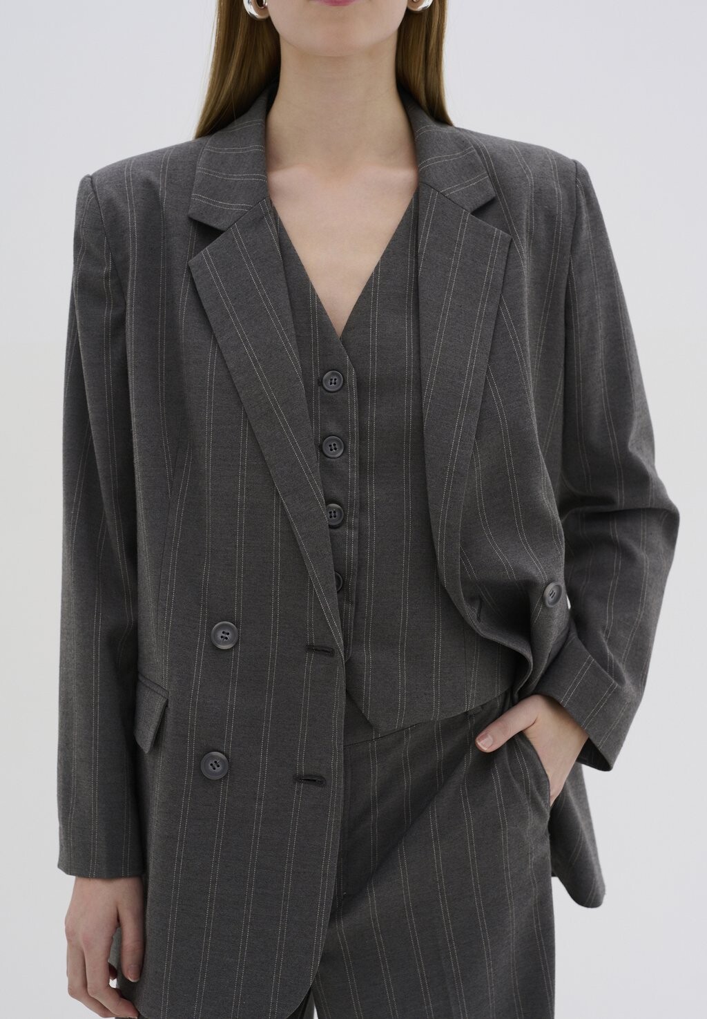 Жакет My Essential Wardrobe, темно-серый
Жакет My Essential Wardrobe, темно-серый