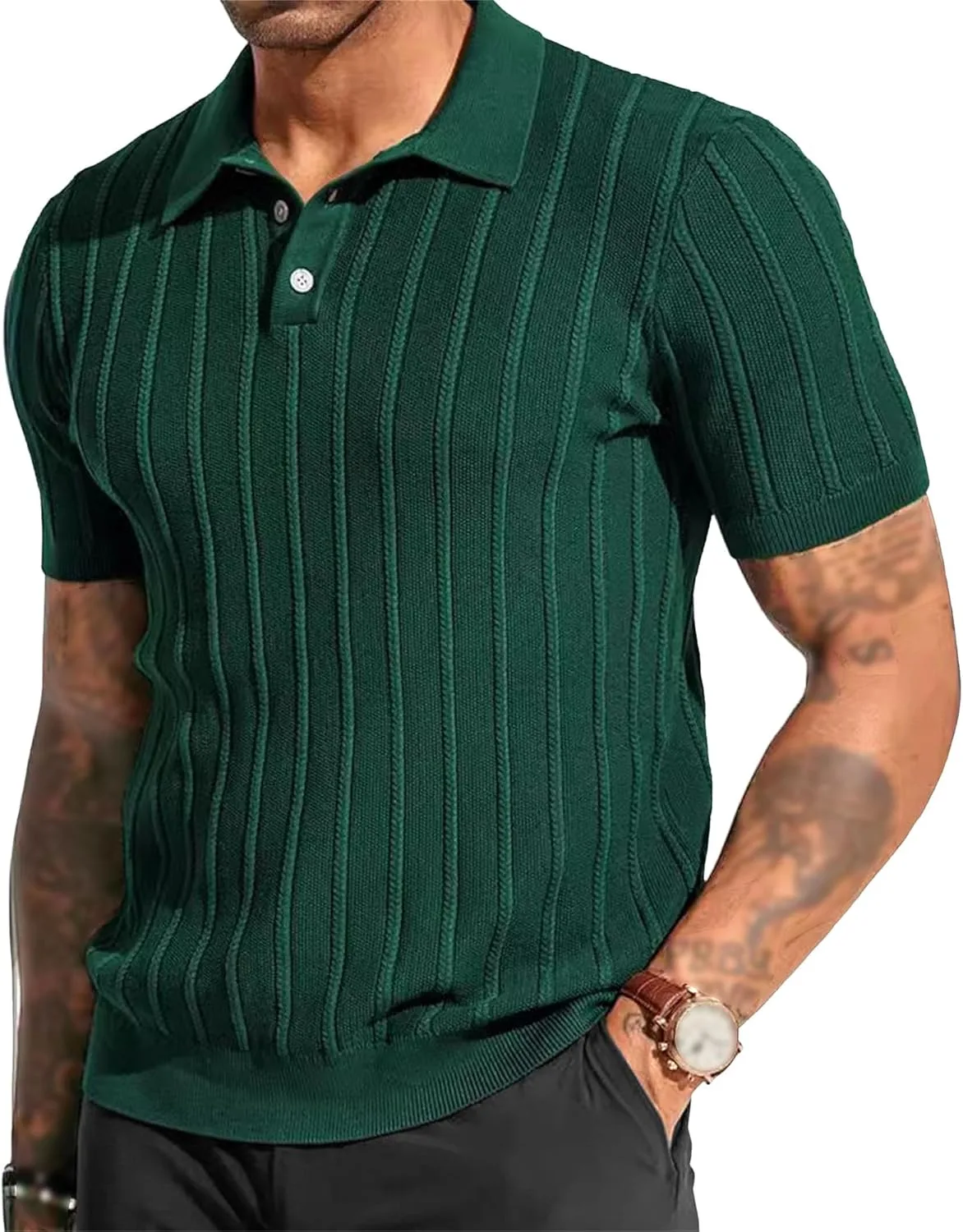 Мужская рубашка с воротником и полосками, летняя с короткими рукавами Zylphorix
Мужская рубашка с воротником и полосками, летняя с короткими рукавами Zylphorix