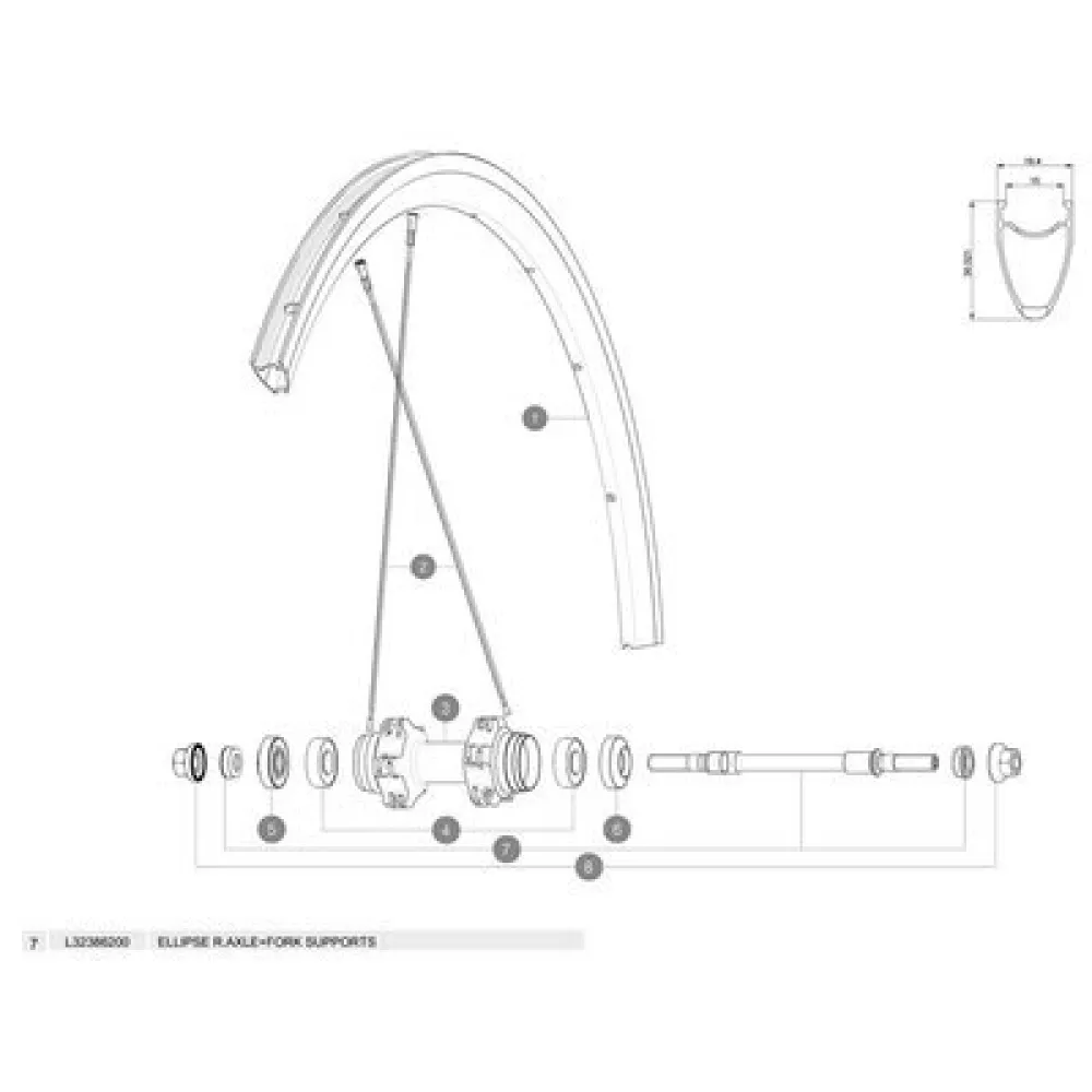 Подшипники Mavic Ellipse Rear Axle And Fork Supports, черный
Подшипники Mavic Ellipse Rear Axle And Fork Supports, черный