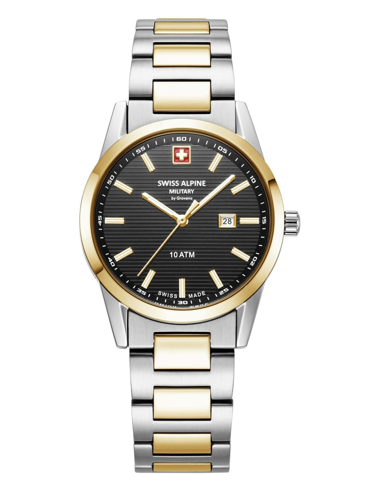 Swiss Alpine Military by Grovana Аналоговые женские часы серебристого цвета
Swiss Alpine Military by Grovana Аналоговые женские часы серебристого цвета